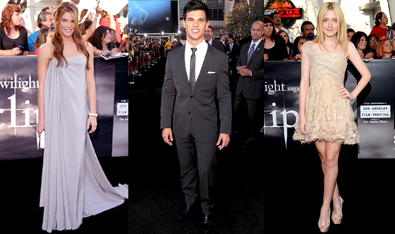 Ashley Greene, Taylor Lautner, Dakota Fanning Ashley Greene, Taylor Lautner, Dakota Fanning